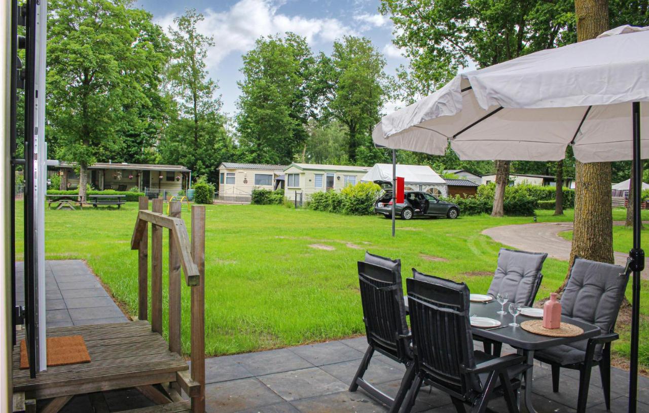 Nice Stacaravan In Marienberg With Kitchen Buitenkant foto