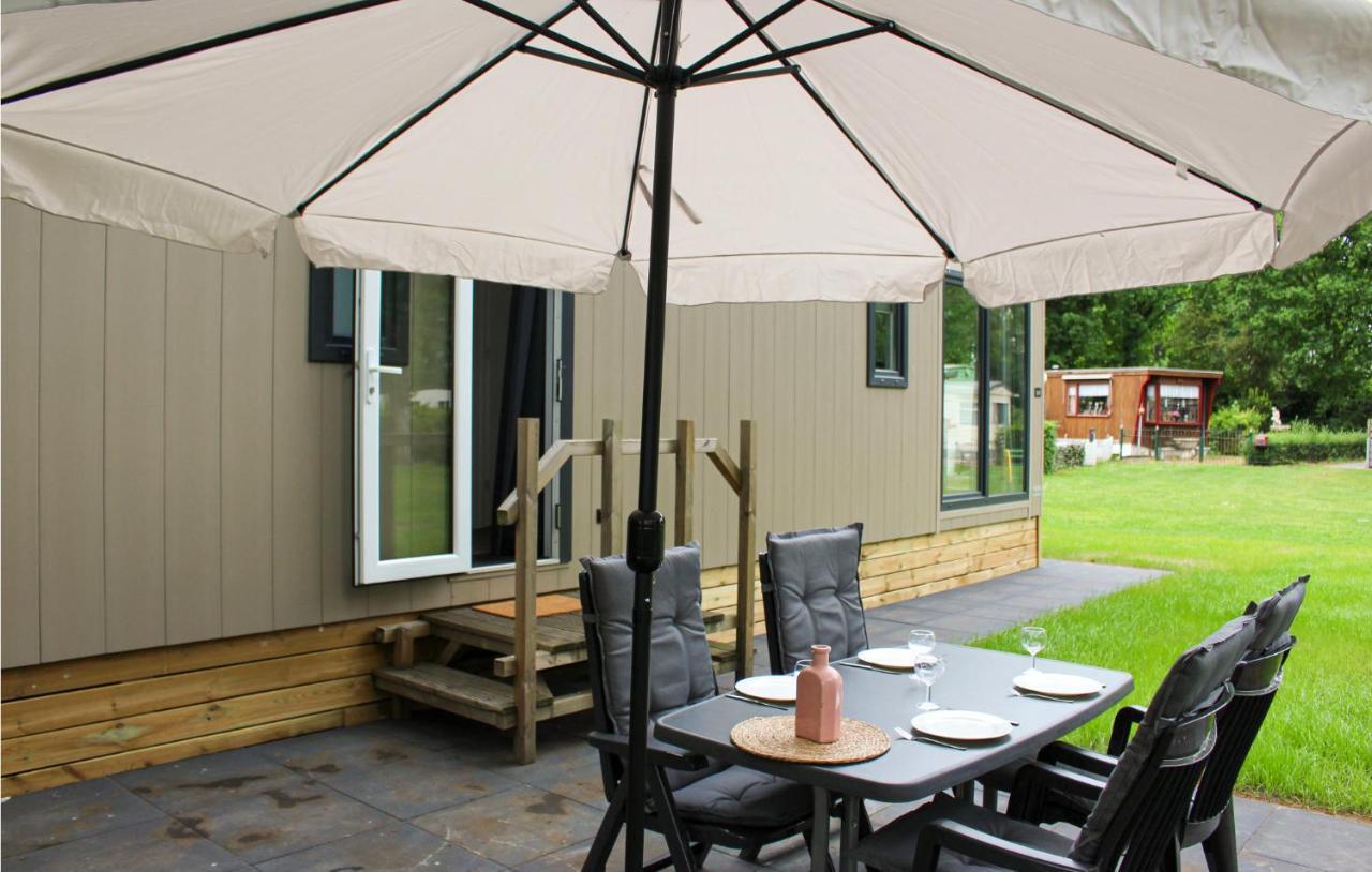 Nice Stacaravan In Marienberg With Kitchen Buitenkant foto
